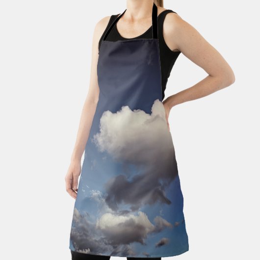 Donkerwitte wolken schort (Insitu)