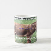 Donkey-1, U kunt aan een ziekte lijden, ... Koffiemok (Center)