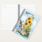 Donkey and Sunflowers Homestead Custom Planner (Display)