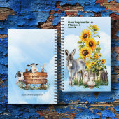 Donkey and Sunflowers Homestead Custom Planner