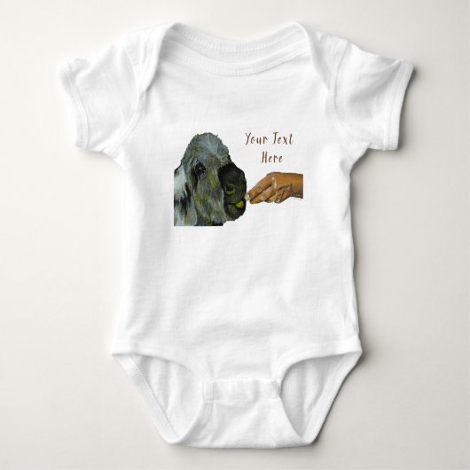 Donkey Baby Bodysuit (Voorkant)
