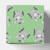 Donkey Baby shower Green Bedankdoosjes (Bovenkant)