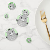 Donkey Baby shower Green Confetti (Groep)