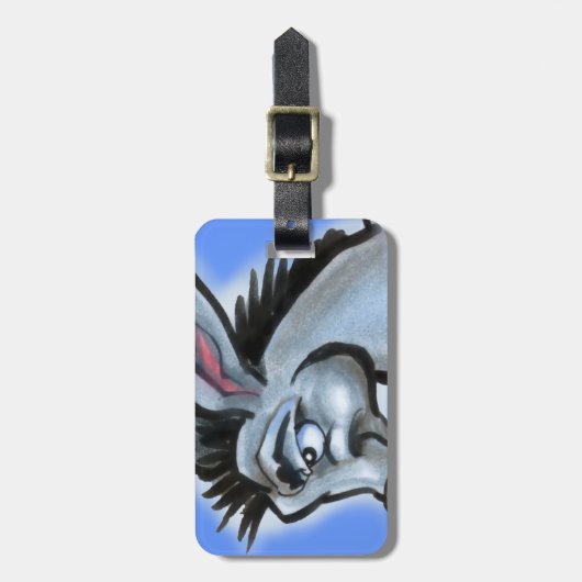 Donkey Bagagelabel (Voorkant verticaal)