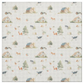 Donkey Barn Scottish Blue  Stof (Swatch)