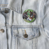 Donkey beste vrienden ronde button 5,7 cm (In situ)