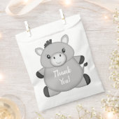 Donkey Birthday Party Bedankzakje (Geknipt)