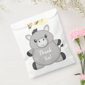 Donkey Birthday Party Bedankzakje (Gezegeld)