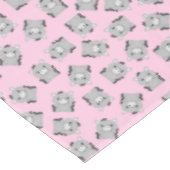 Donkey Birthday Party roze Tafelkleed (Gekanteld)