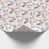 Donkey Birthday Wrapping Paper Cadeaupapier (Hoek)