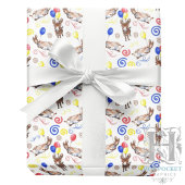 Donkey Birthday Wrapping Paper Cadeaupapier