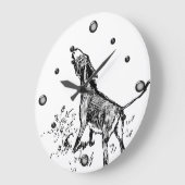 Donkey Braying Wall klok (Hoek)