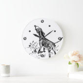 Donkey Braying Wall klok (Huis)