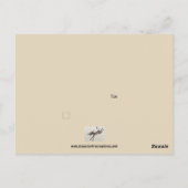 Donkey briefkaart (Achterkant)