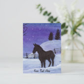 Donkey Briefkaart (Staand voorkant)