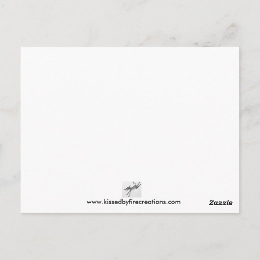 Donkey Briefkaart (Achterkant)