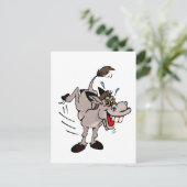 Donkey Briefkaart (Staand voorkant)