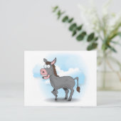 Donkey Briefkaart (Staand voorkant)