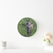 Donkey Brown Tan Animal Foto Ronde Klok (Huis)