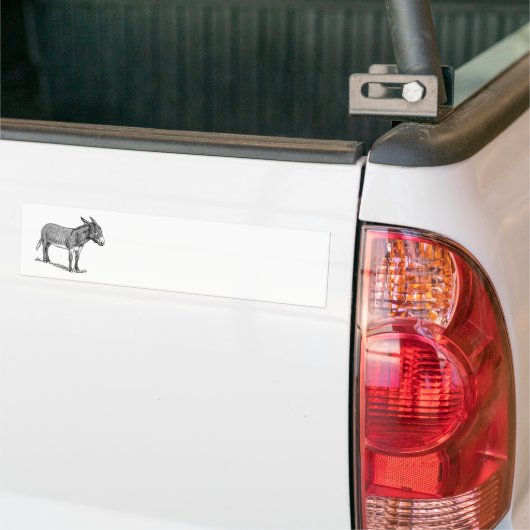 Donkey Bumpersticker (Op Truck)