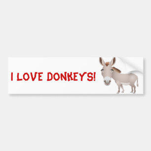 Donkey Bumpersticker