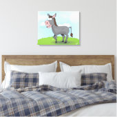 Donkey Canvas Afdruk (Insitu (Slaapkamer))