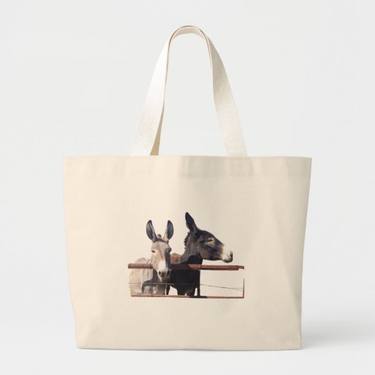 Donkey canvas tas (Voorkant)