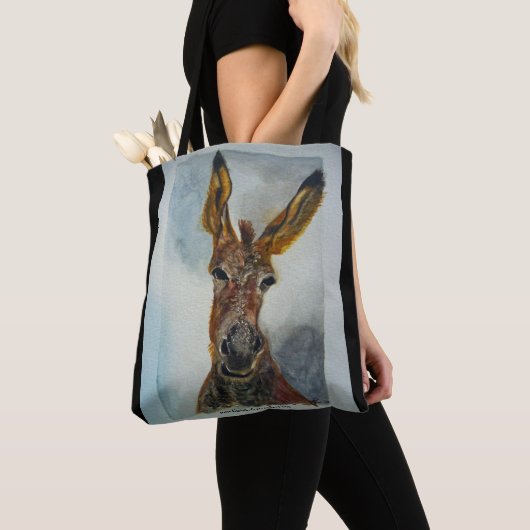 Donkey canvas tas (Dichtbij)