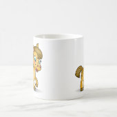 Donkey Cartoon funny and Cute Koffiemok (Center)