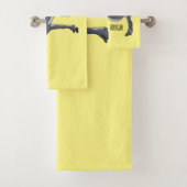 Donkey cartoon illustratie bad handdoek (Insitu)