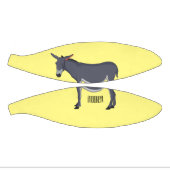 Donkey cartoon illustratie basketbal (Panelen)