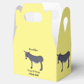 Donkey cartoon illustratie bedankdoosjes (Geopend)