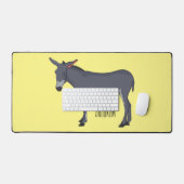 Donkey cartoon illustratie bureaumat (Keyboard & Muis)