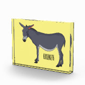Donkey cartoon illustratie fotoblokken (Rechts)