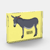 Donkey cartoon illustratie fotoblokken (Links)