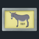 Donkey cartoon illustratie gesp<br><div class="desc">Donkey cartoon illustratie</div>