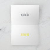 Donkey cartoon illustratie kaart (Binnen)