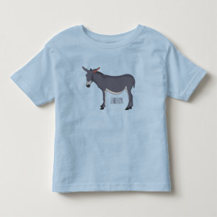 Donkey cartoon illustratie kinder shirts