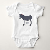 Donkey cartoon illustratie romper (Voorkant)