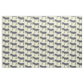 Donkey cartoon illustratie stof (Fat Quarter)