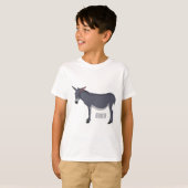 Donkey cartoon illustratie t-shirt (Voorkant volledig)
