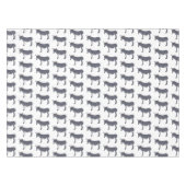 Donkey cartoon illustratie tafelkleed (Voorkant (Horizontaal))