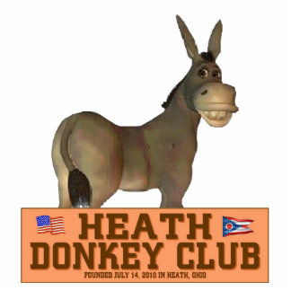 Donkey Club Staand Fotobeeldje