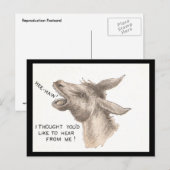  Donkey Comics Briefkaart (Voorkant / Achterkant)