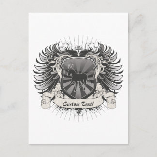 Donkey Crest Briefkaart
