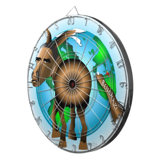 Donkey Dartbord (Voorkant Rechts)