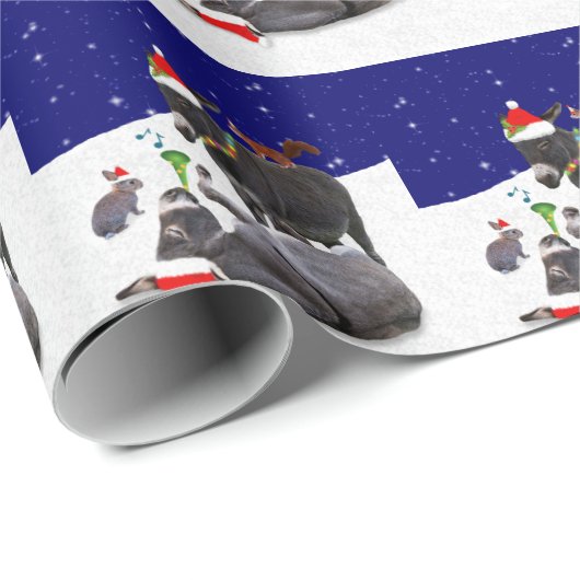 Donkey Daze Wrapping Paper Cadeaupapier (Rol Hoek)