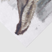 Donkey Decoupage Tissuepapier (Detail)