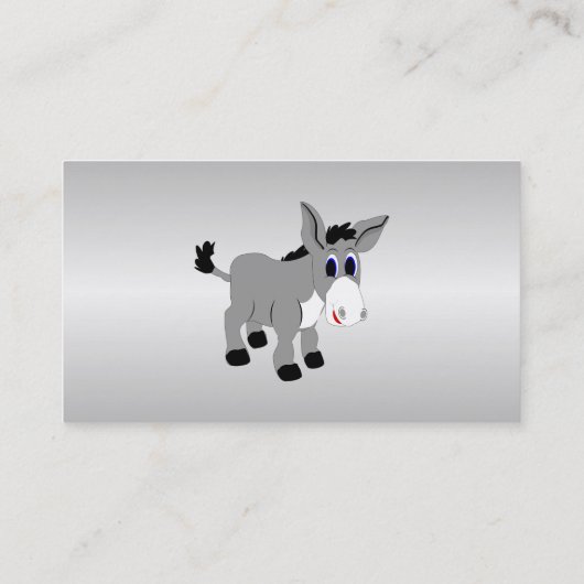 Donkey Design Donkey Sanctuary Visitekaartje (Achterkant)