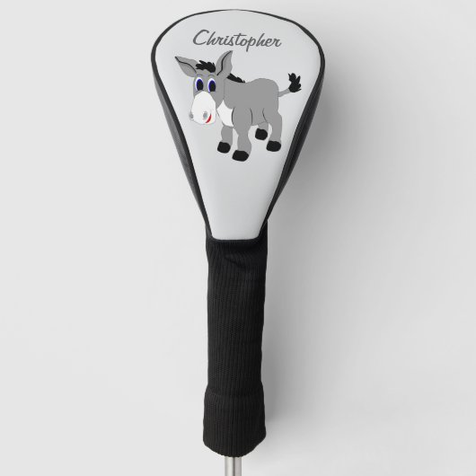 Donkey Design Golfheadcover (Voorkant)